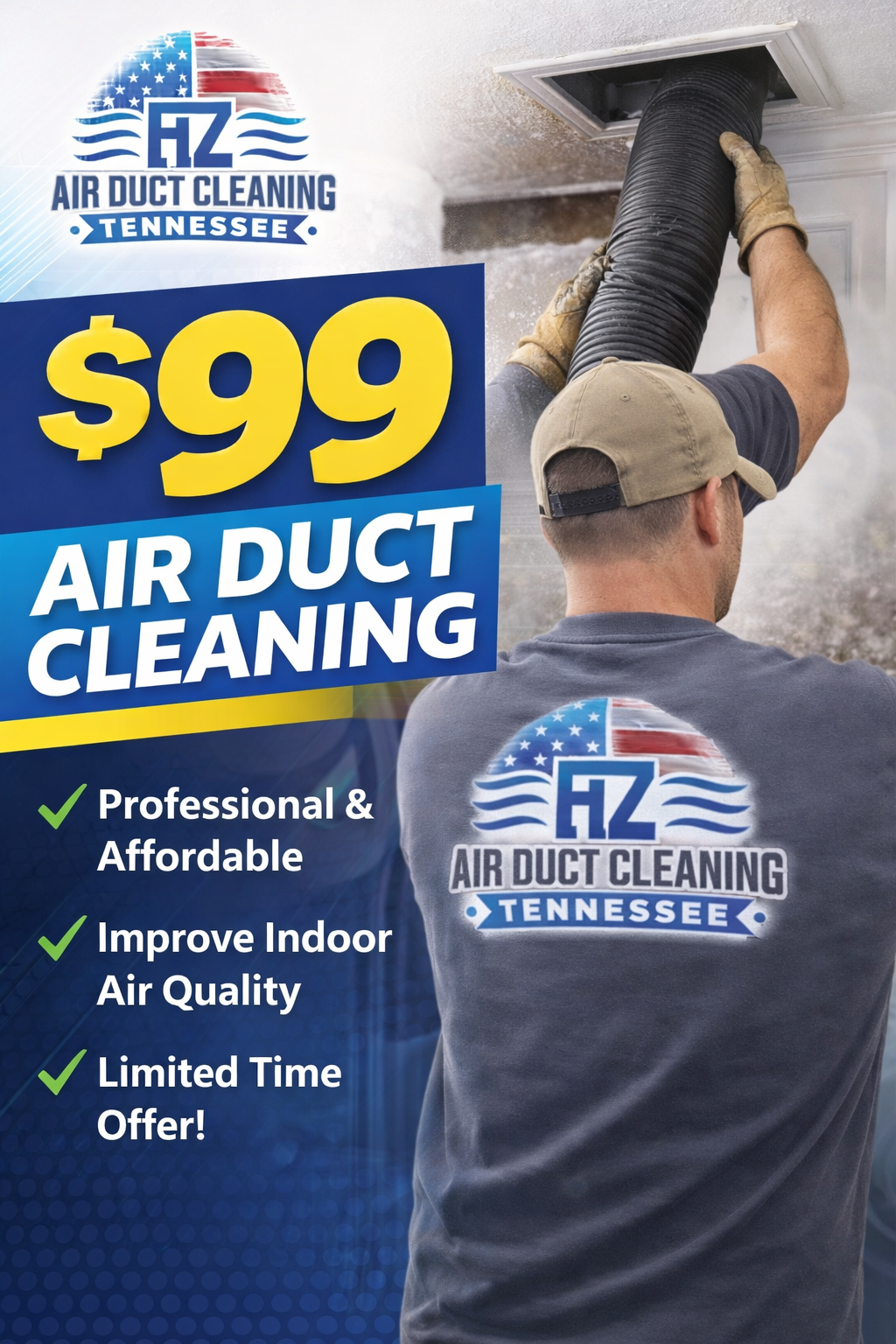 How to Choose the Best $99 Air Duct Cleaning Service Near You